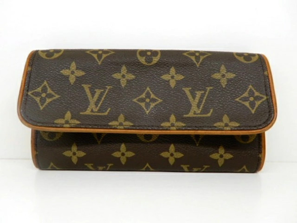 LOUIS VUITTON Pochette Twin Shoulder Bag Monogram